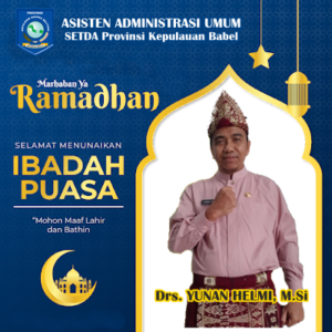UCAPAN RAMADHAN 1443 H ASISTEN III PEMPROV BABEL