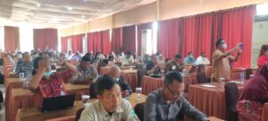 Dinas Kelautan dan Perikanan (DKP) Babel menyelenggarakan Sosialisasi Pemanfaatan dan Pengendalian Pemanfaatan Ruang Laut, Jumat (20/5/) di Hotel Bangka City Pangkalpinang kilasbabel.com