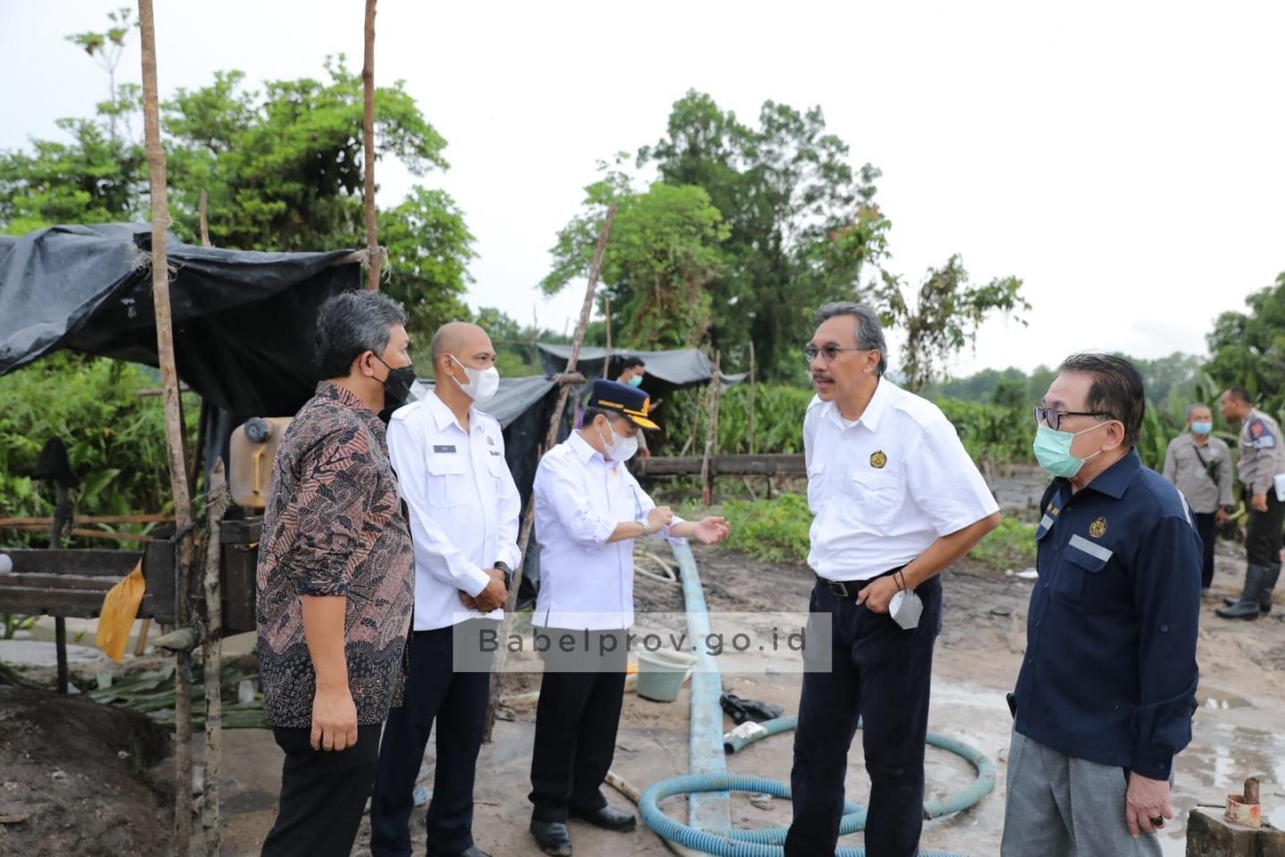 Berang Usai Dapat Laporan, Pj Gubernur Sidak TI Ilegal di Kawasan Citraland Bacang kilasbabel.com