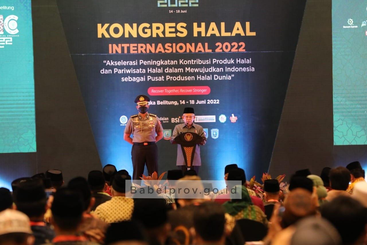 Kongres Halal Internasional Babel 2022, Momen Perkuat Kerjasama dan Daya Saing Produk kilasbabel.com